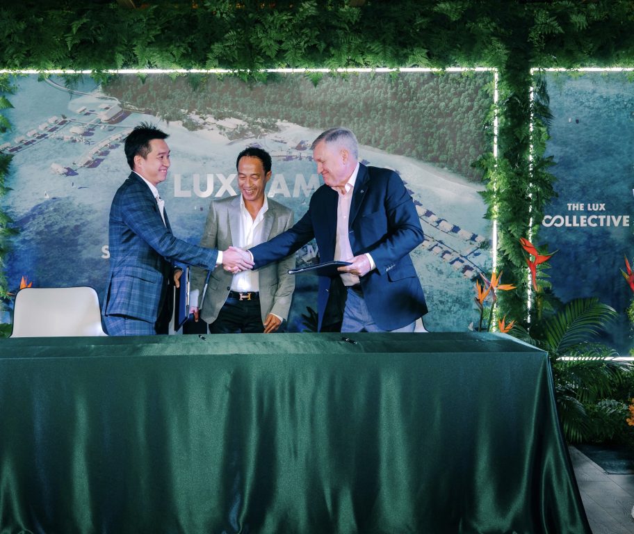 The Lux Collective signs the first cooperation agreement in Southeast Asia, about managing the first Maldives-style resort in Vietnam